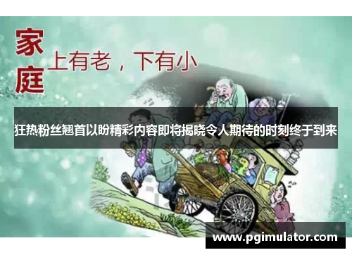 狂热粉丝翘首以盼精彩内容即将揭晓令人期待的时刻终于到来
